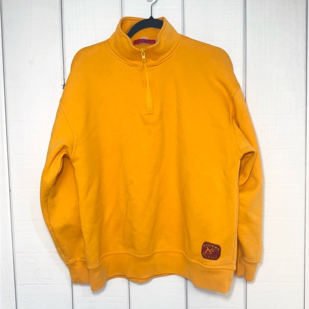 Vintage Poivre Blanc 1/4 Zip Sweater